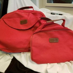 Two matched travel bags